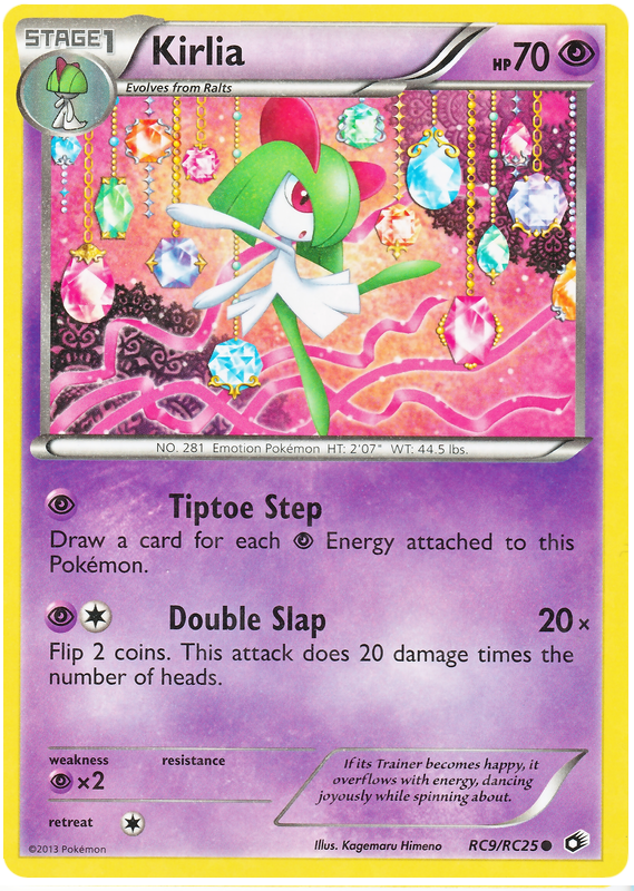 Kirlia Radiant Collection 9 Pokemon Card
