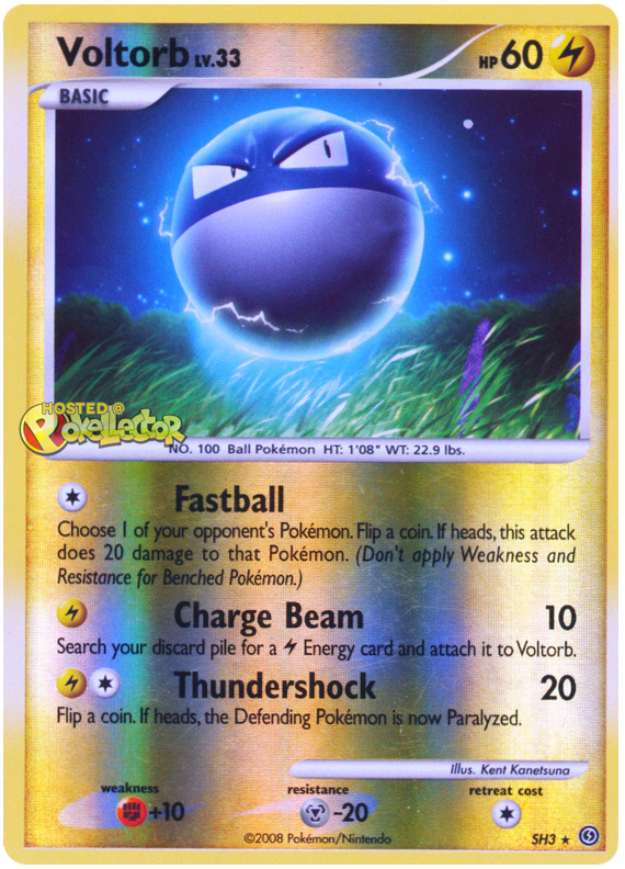 Voltorb Stormfront Sh3 Pokemon Card