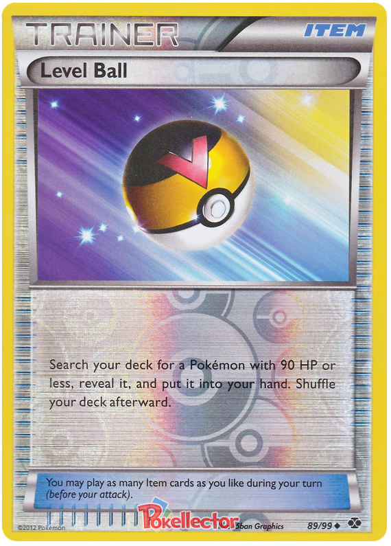 Level Ball - Next Destinies #89 Pokemon Card