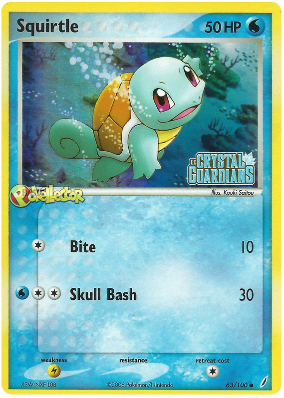 Squirtle Cards Cool Asian Teens